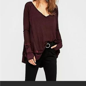 Free people long sleeve top